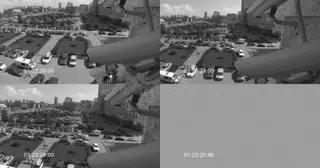 Установка систем видеонаблюдения на парковке в Слободской в октябре